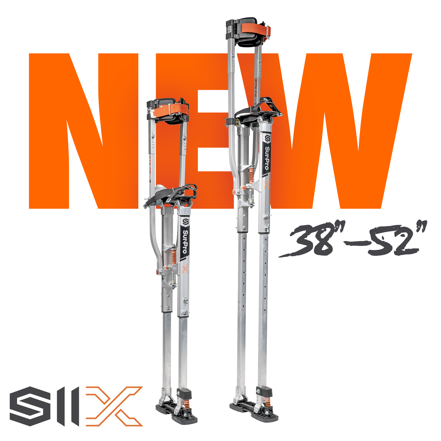 SurPro S2X Aluminum Drywall Stilts
