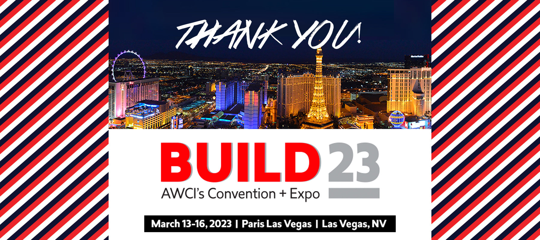 Awci Build27 Thank you Build23 Convention + Exposition!