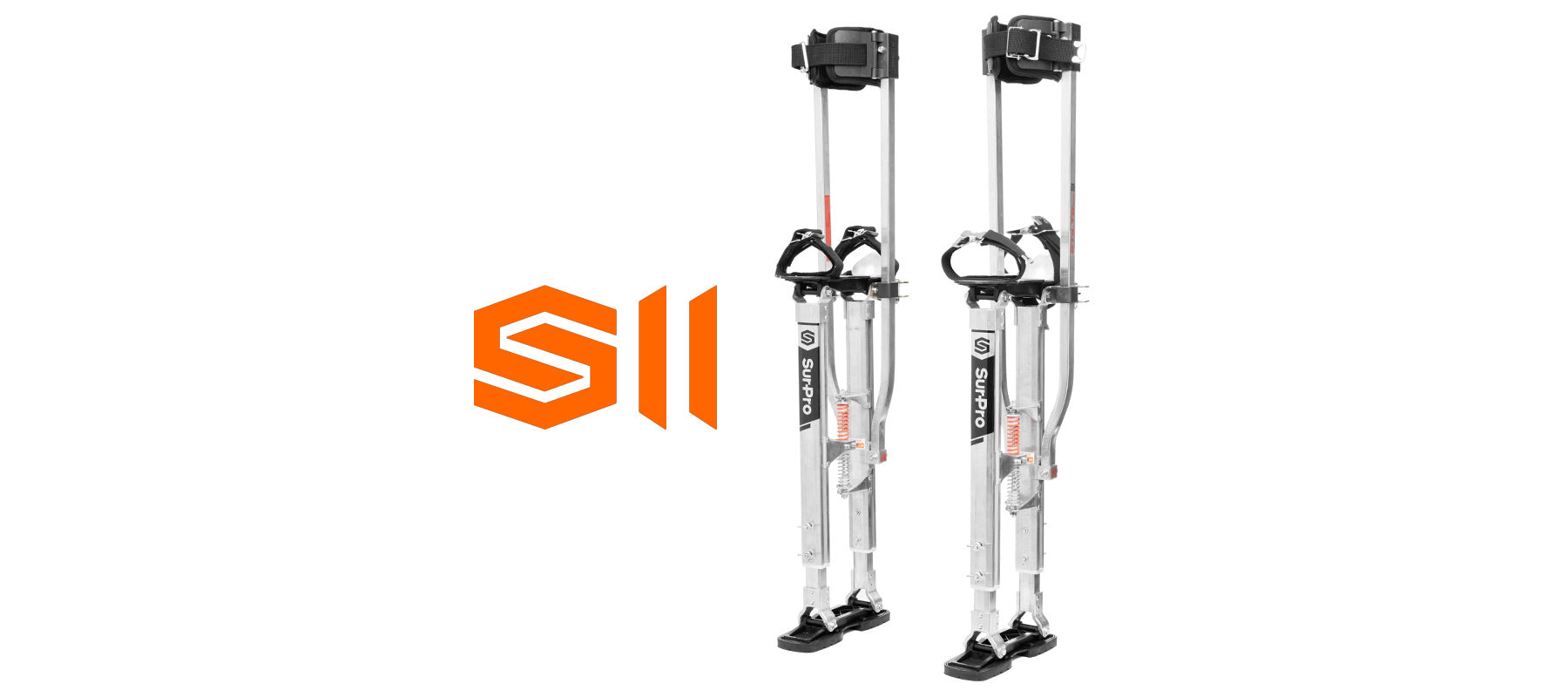SurPro S2 Drywall Stilts - Best balance and stability