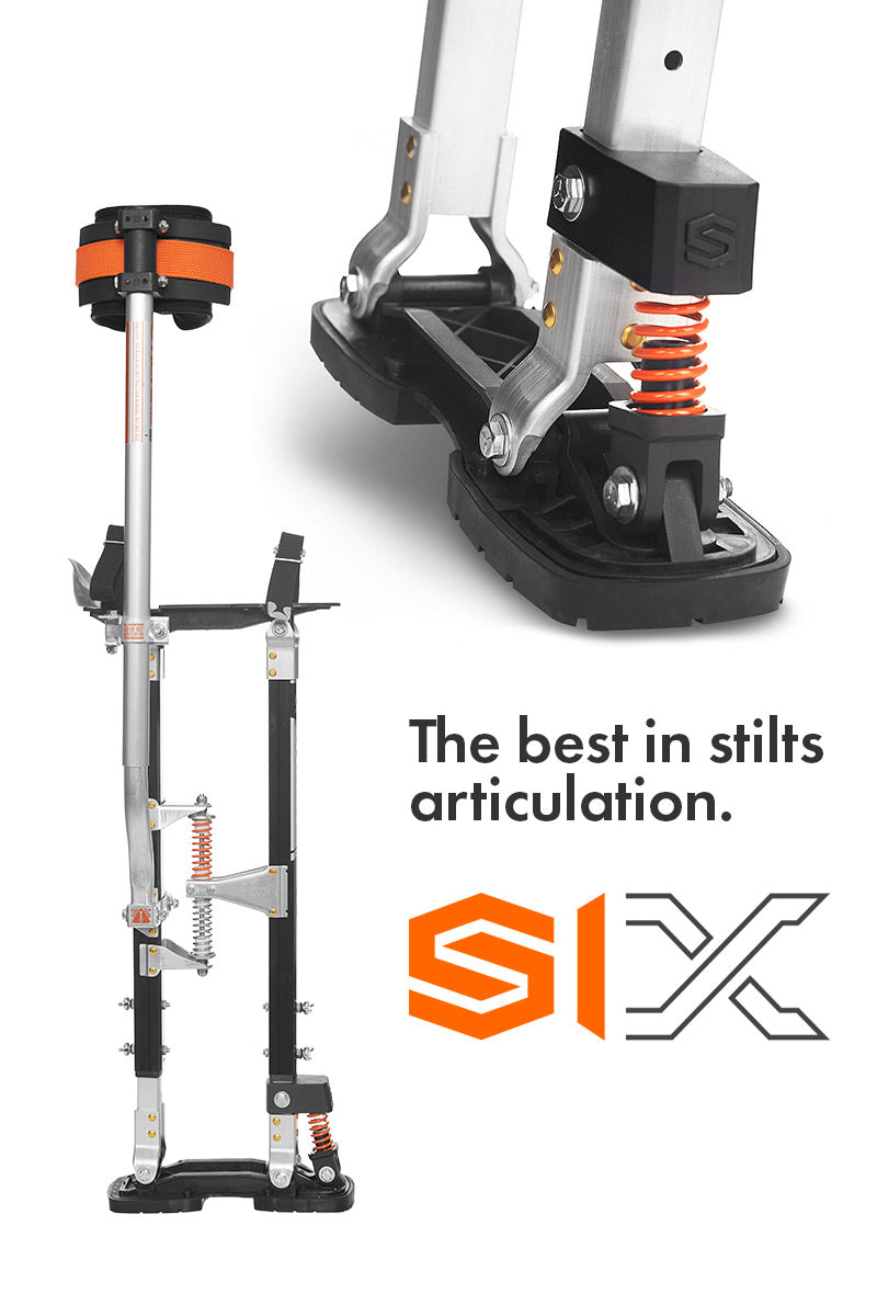 S1X Stilts provide the ultimate in articulation
