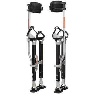 SurPro S1 Magnesium Drywall Stilts with wraparound leg bands
