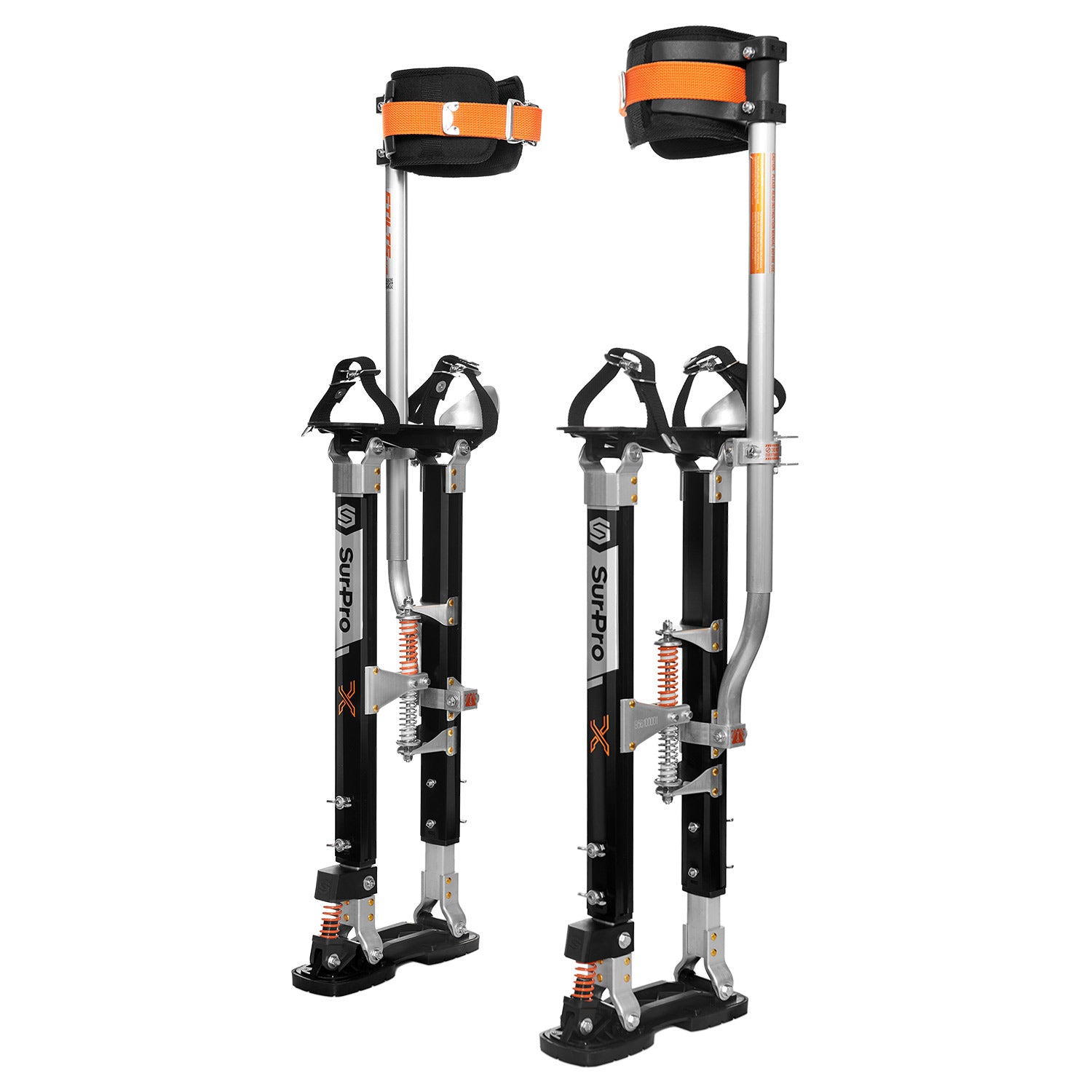 SurPro S1X Magnesium Drywall Stilts side view